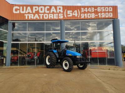 NEW HOLLAND - TRATOR TL 75 - 2008/2008 - Azul - R$ 135.000,00